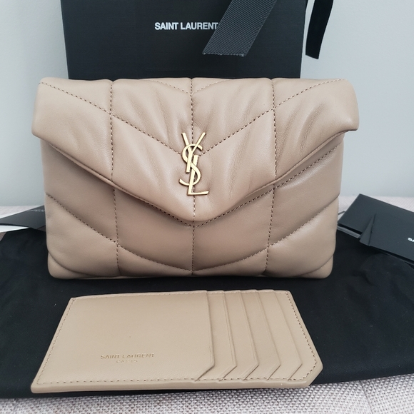 Saint Laurent Puffer Small Pouch bag, BNIB - Picture 2 of 15